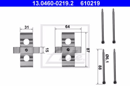 Комплектующие ATE 13.0460-0219.2