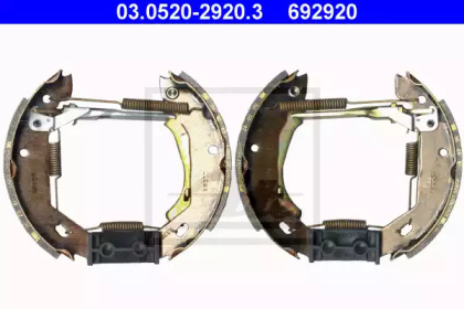 Комлект тормозных накладок ATE 03.0520-2920.3