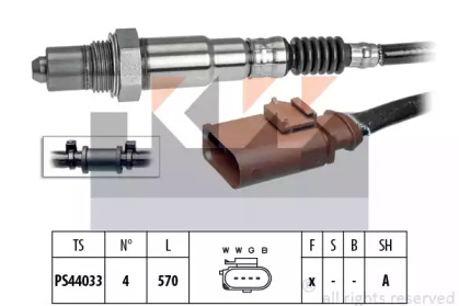 Датчик KW 498 315