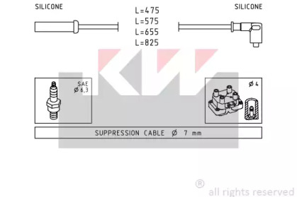 Комплект электропроводки KW 359 494