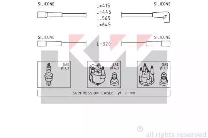 Комплект электропроводки KW 359 510