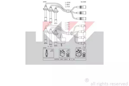 Комплект электропроводки KW 359 663