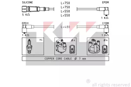 Комплект электропроводки KW 359 736