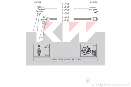 Комплект электропроводки KW 360 344