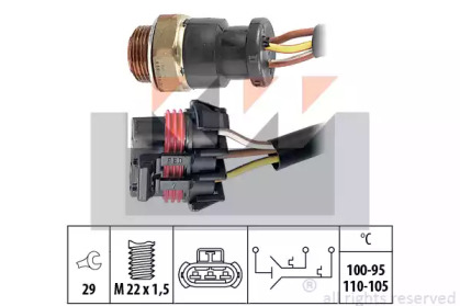 Переключатель KW 550 615