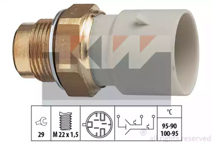 Переключатель KW 550 676