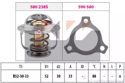 Термостат KW 580 238