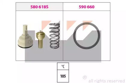 Термостат KW 580 618