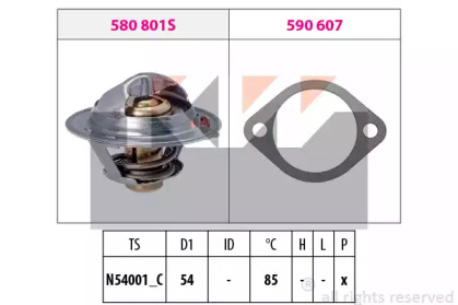 Термостат KW 580 801
