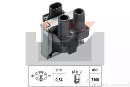 Катушка зажигания KW 470 146