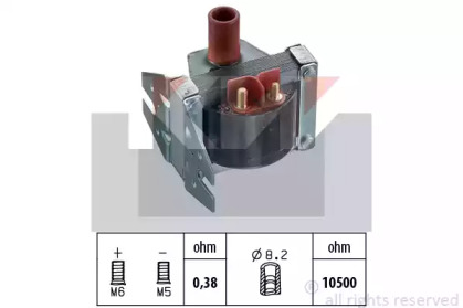 Катушка зажигания KW 470 178