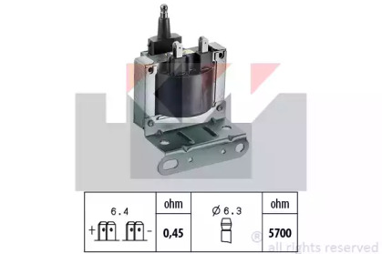 Катушка зажигания KW 470 341