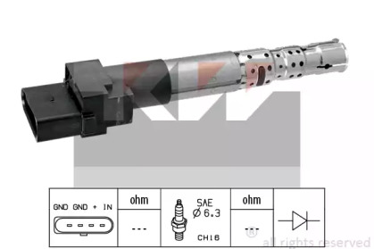 Катушка зажигания KW 470 435