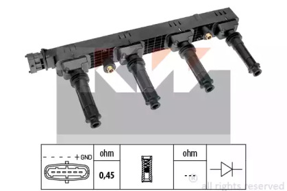 Катушка зажигания KW 470 507