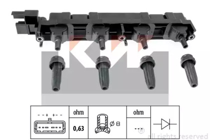 Катушка зажигания KW 470 509