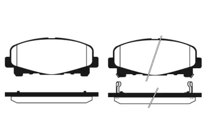 Комплект тормозных колодок RAICAM RA.1119.0