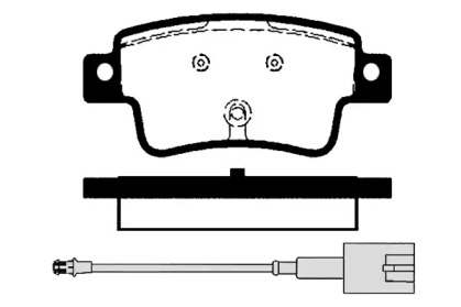 Комплект тормозных колодок RAICAM RA.0419.2