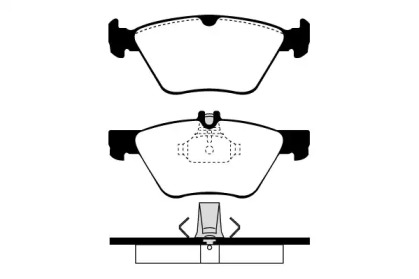 Комплект тормозных колодок RAICAM RA.0654.1
