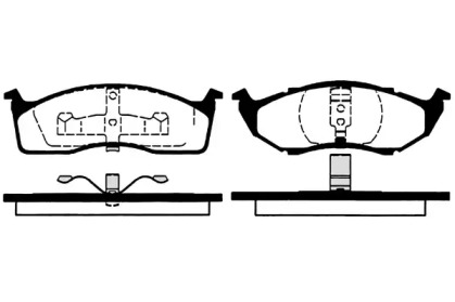 Комплект тормозных колодок RAICAM RA.0718.1