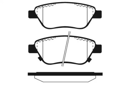 Комплект тормозных колодок RAICAM RA.0760.7