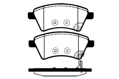 Комплект тормозных колодок RAICAM RA.0846.0