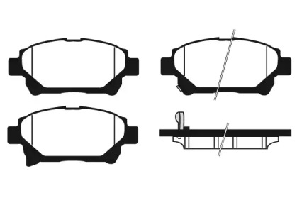Комплект тормозных колодок RAICAM RA.0948.0