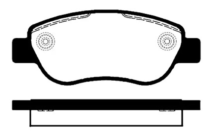 Комплект тормозных колодок RAICAM RA.0967.0