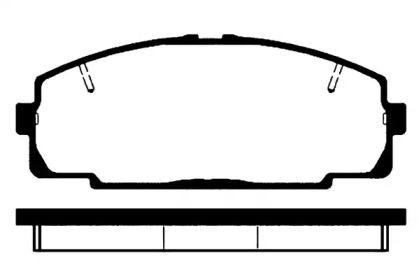 Комплект тормозных колодок RAICAM RA.0987.0