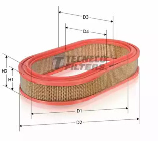 Фильтр TECNECO FILTERS AR255-OV