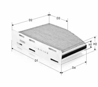 Фильтр TECNECO FILTERS CK9922-C