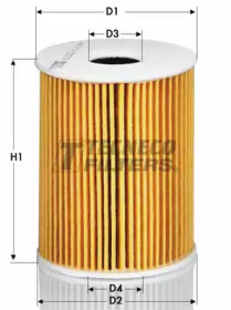 Фильтр TECNECO FILTERS OL07017-E