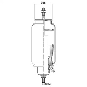 Амортизатор montcada 0164490