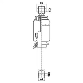 Амортизатор montcada 0164740