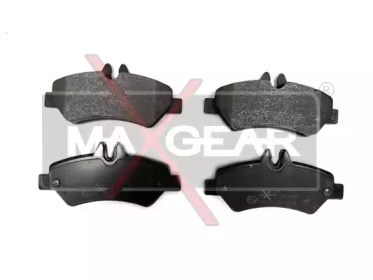 Комплект тормозных колодок MAXGEAR 19-0580