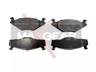 Комплект тормозных колодок MAXGEAR 19-0582