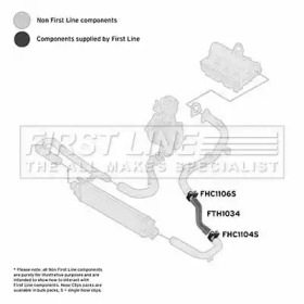 Шлангопровод FIRST LINE FTH1034