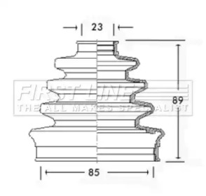 Пыльник FIRST LINE FCB2286