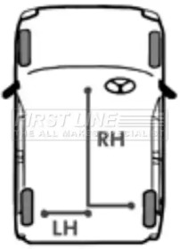 Трос FIRST LINE FKB1890