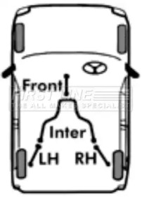 Трос FIRST LINE FKB2268