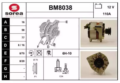 Генератор SNRA BM8038