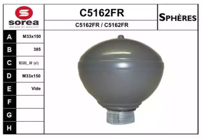 Гидроаккумулятор SNRA C5162FR