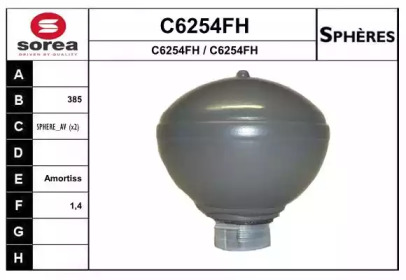 Гидроаккумулятор SNRA C6254FH