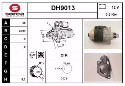 Стартер SNRA DH9013