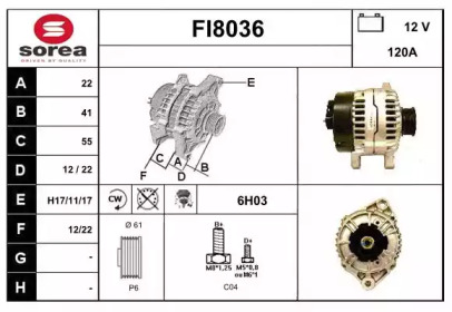 Генератор SNRA FI8036