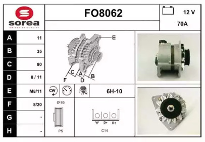 Генератор SNRA FO8062