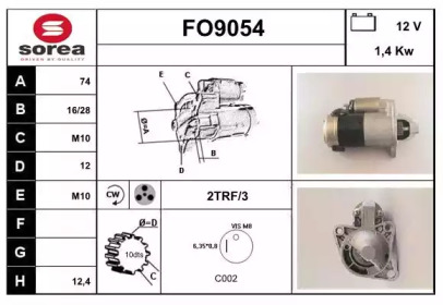 Стартер SNRA FO9054