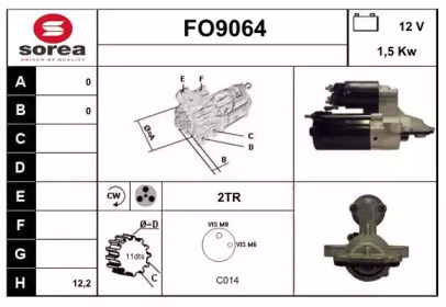 Стартер SNRA FO9064