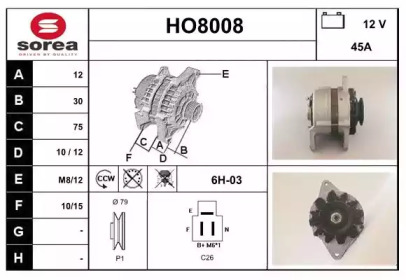 Генератор SNRA HO8008