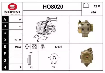 Генератор SNRA HO8020