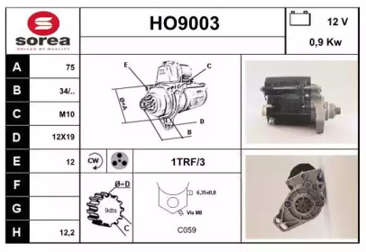 Стартер SNRA HO9003